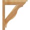 Ekena Millwork Funston Rough Sawn Traditional Outlooker, Western Red Cedar, 6"W x 22"D x 26"H OUT06X22X26FST01RWR - alternate 3